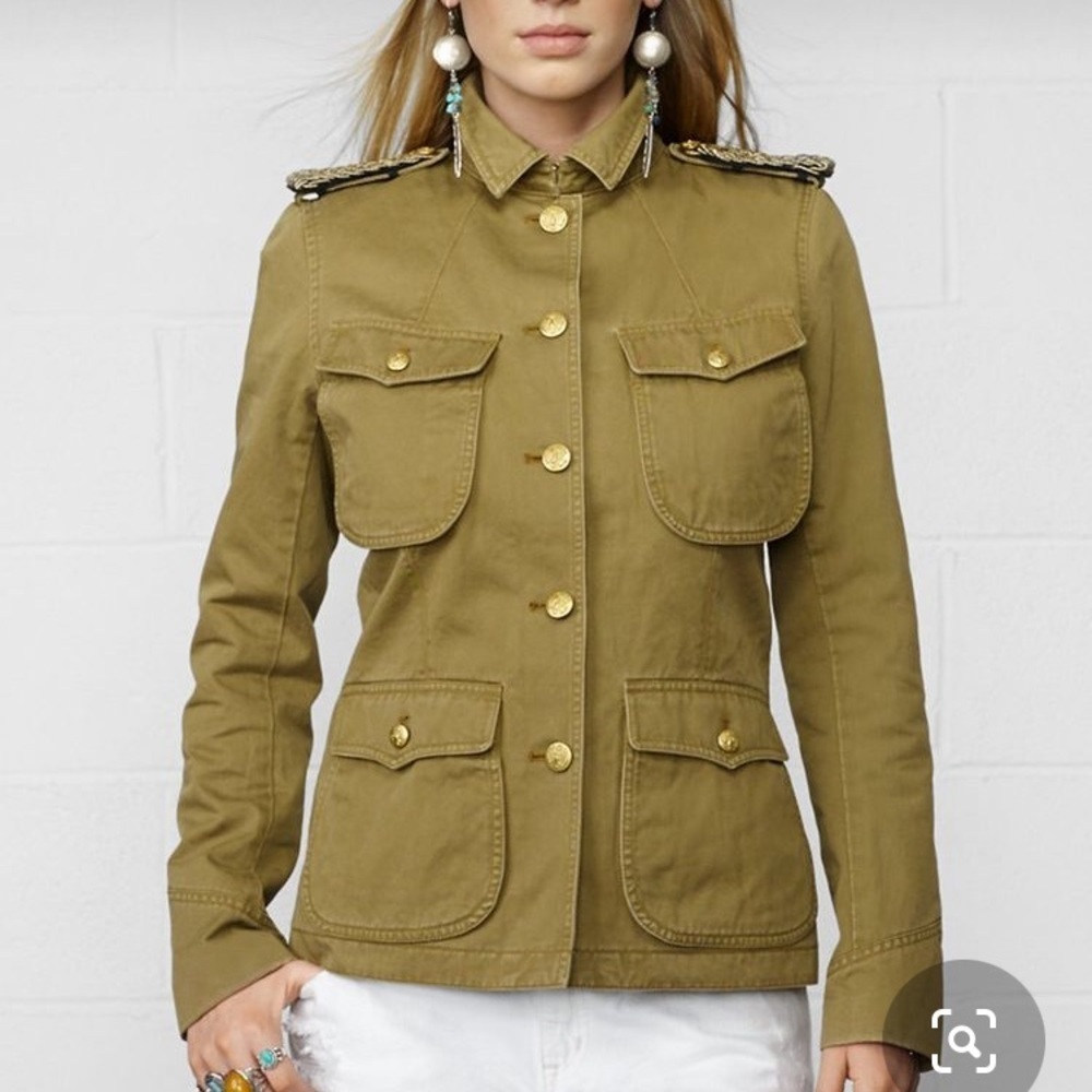 Denim & Supply Ralph Lauren Czar Officer Military Jacket